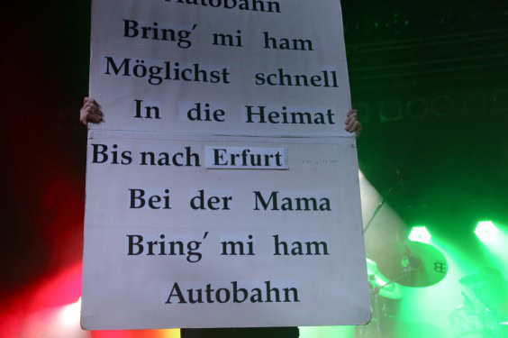 J.B.O. @ Stadtgarten Erfurt, 10.12.2011