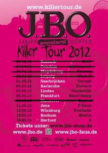 Killer Tour 2012 - Flyer