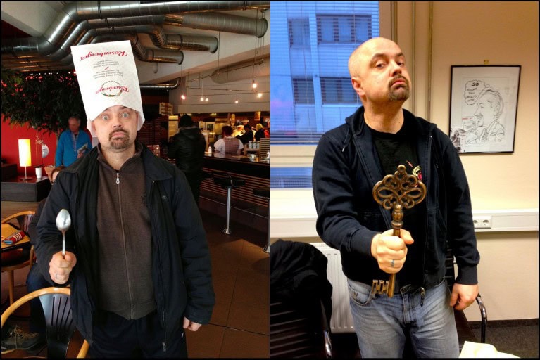 Papst Hannes erhält 'nen Schlüssel