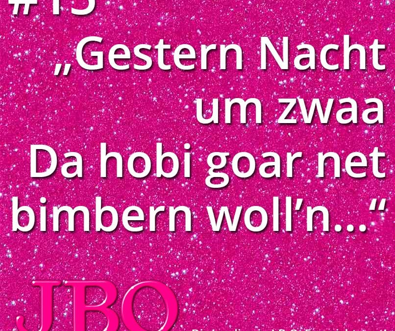 Dinge, die ein J.B.O. Fan nicht sagt #15-22