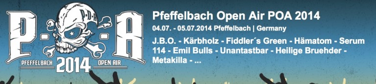 Pfeffelbach Open Air 2014