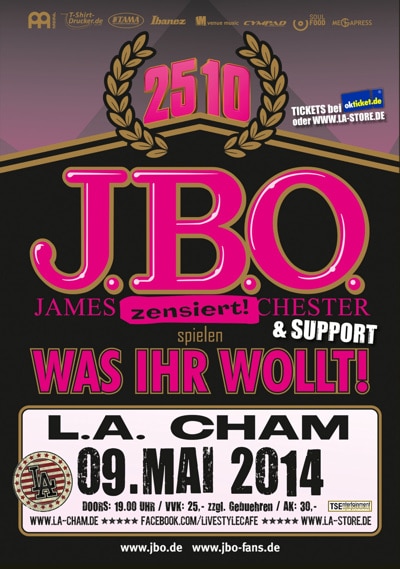 09.05.2014 – J.B.O. in Cham, LA