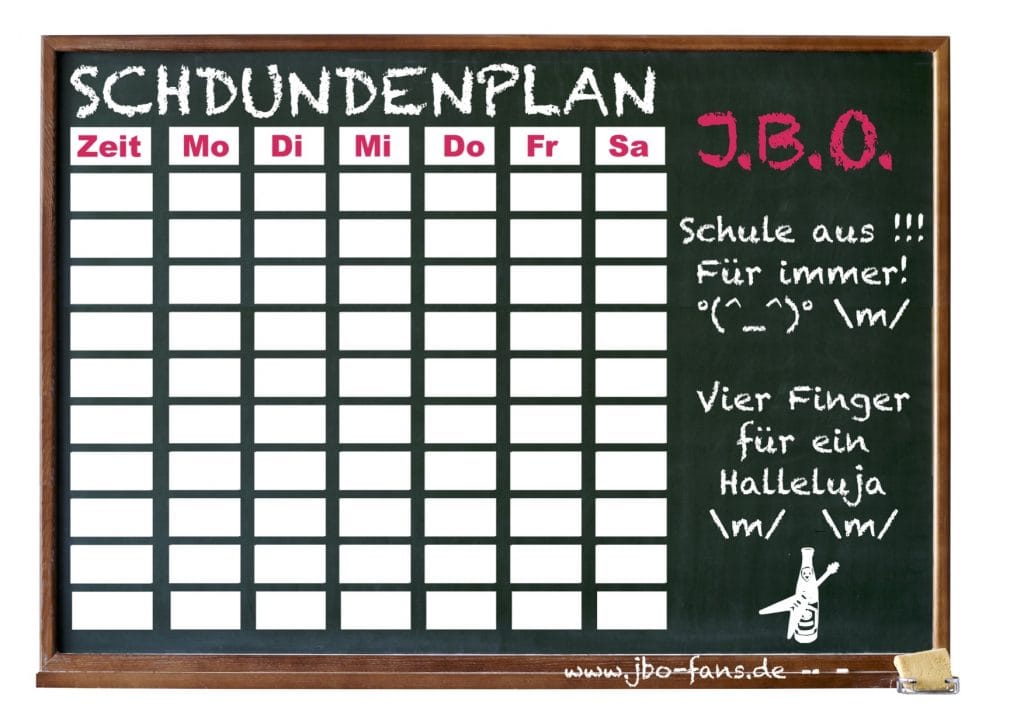 schdundenplan