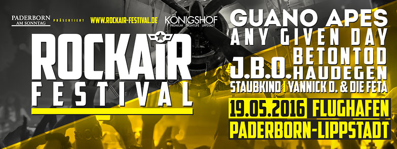 J.B.O. live: 19.05.2016 – Büren, Rockair Festival
