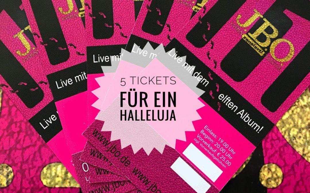 Morgen im Ultrastore: „Fünf Tickets für ein Halleluja“