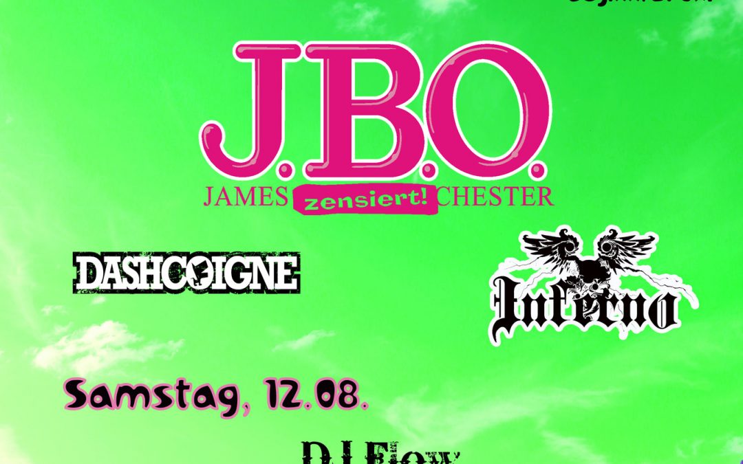 J.B.O. live: 11.08.2017 – Munningen, Beachparty