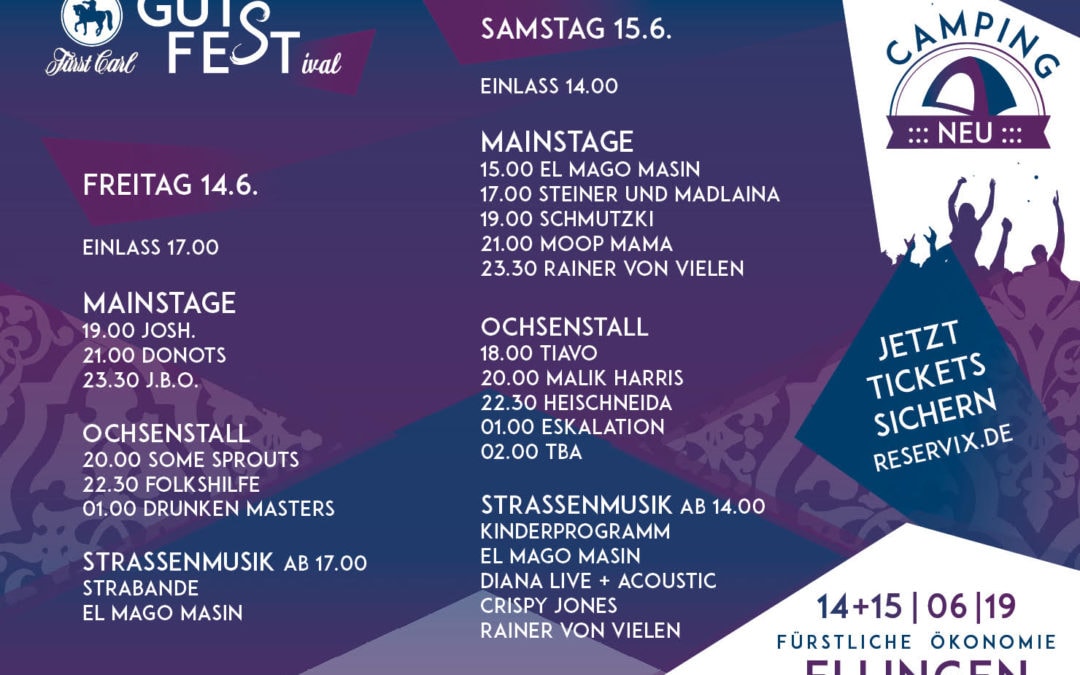 14.06.19 – Fürst Carl Gutsfest, Ellingen