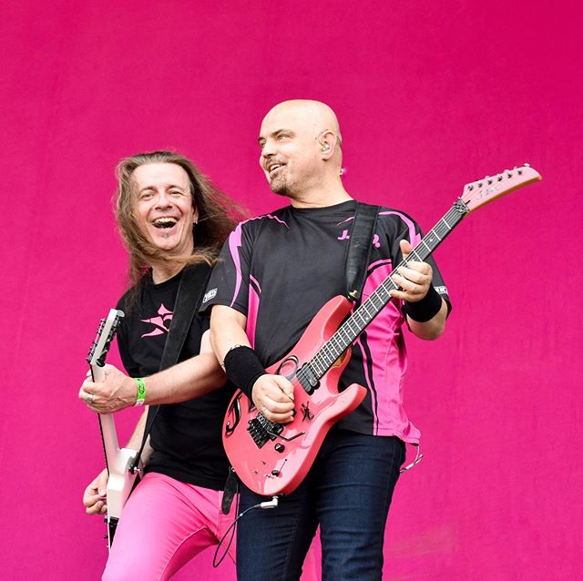 Instagram: „Noch Eins vom Nova Rock Festival - ein Traum in Pink…“