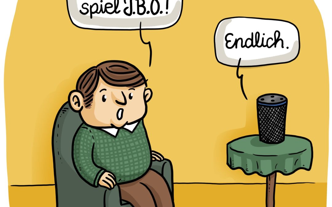 Alexa, spiel J.B.O.! – „Wer lässt die Sau raus?!“-Vorabcartoon