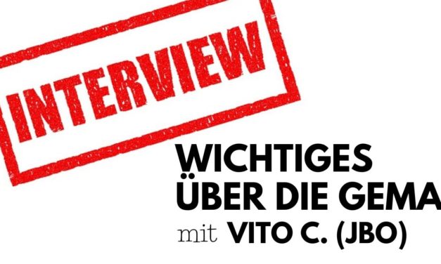 Vito C. im Gespräch über die GEMA