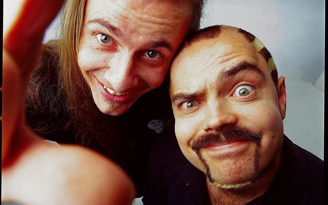 Instagram: Throwback 2000 – als wir nur zu zweit waren.