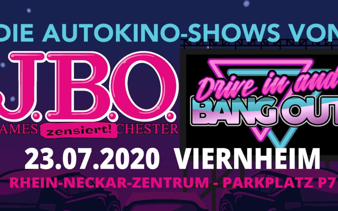 Drive in and Bang out: Donnerstag, 23. Juli 2020 – Rhein-Neckar-Zentrum – Parkplatz P7, Viernheim (Abgesagt!)