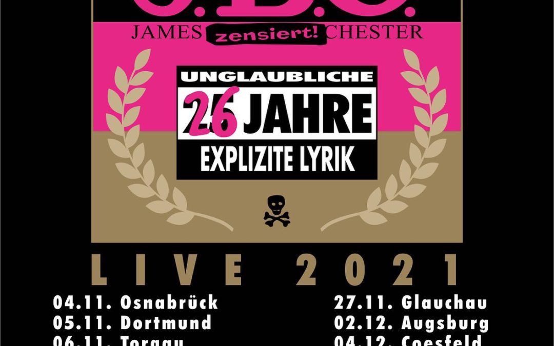 Instagram: 26 Jahre Explizite Lyrik – endlich wieder Tour-Termine!