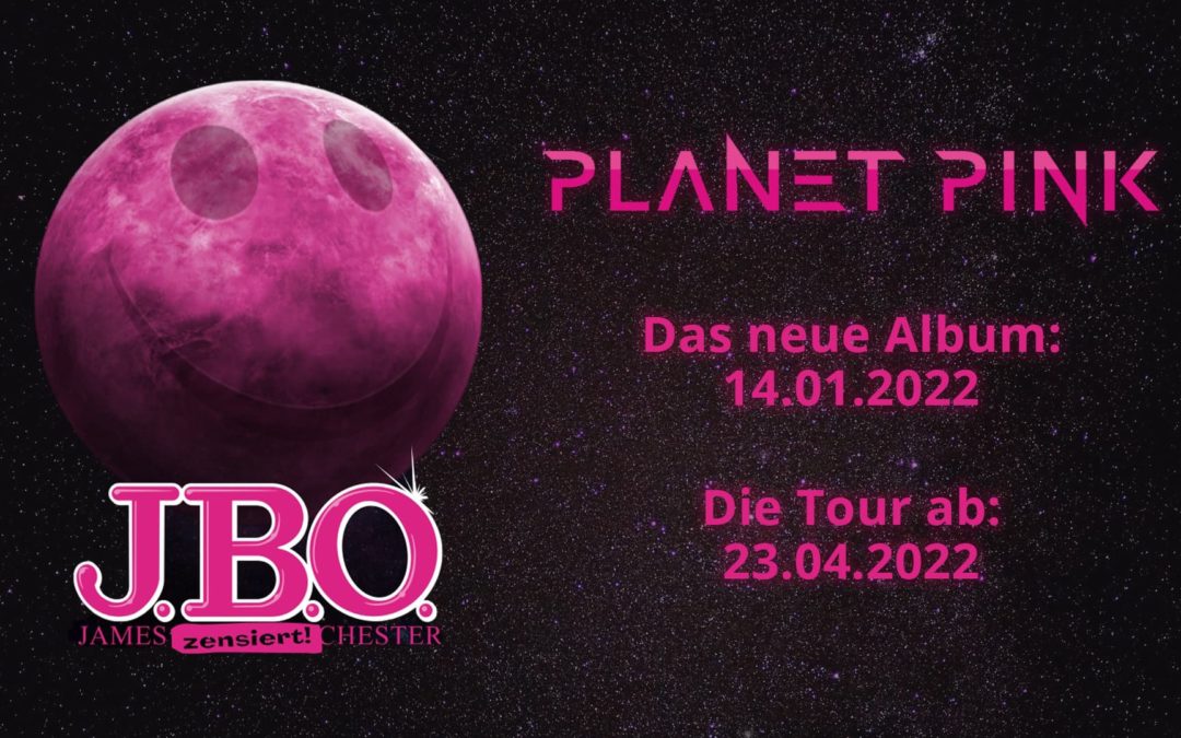 Neues Album und Tour 2022: Planet Pink