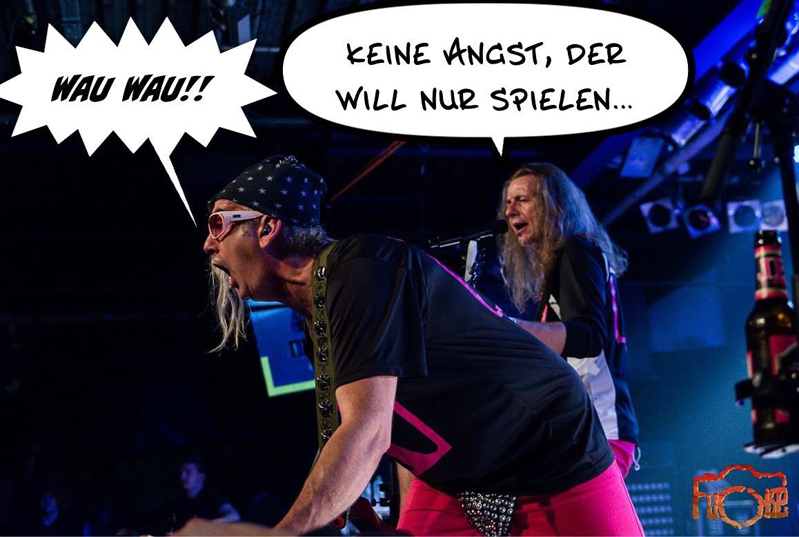 Instagram:„…der tuuuut nix!“ 😁😅😋 Pic.: #fuchsefotografie #ralphundvito #vitoundralph #jbolive #jbokonzert #livepic #concertphoto