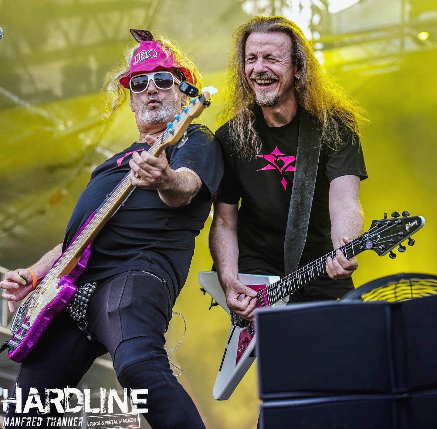 Instagram:@ralph_bach_jbo und @vito_c_jbo beim Abrocken auf dem @area53festival - das hat Spaß gemacht! 😃😁🥰 Pic.: @thannermanfred