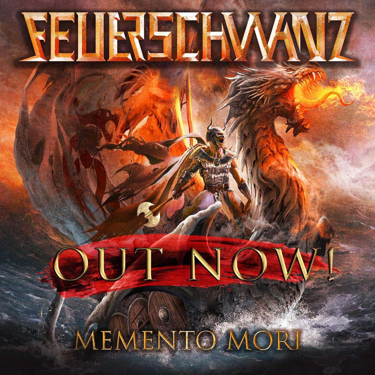 Instagram:Friendband-Posting: @feuerschwanzband lassen es richtig krachen! Heute erscheint Ihr Album #MementoMori und morgen gibt 
