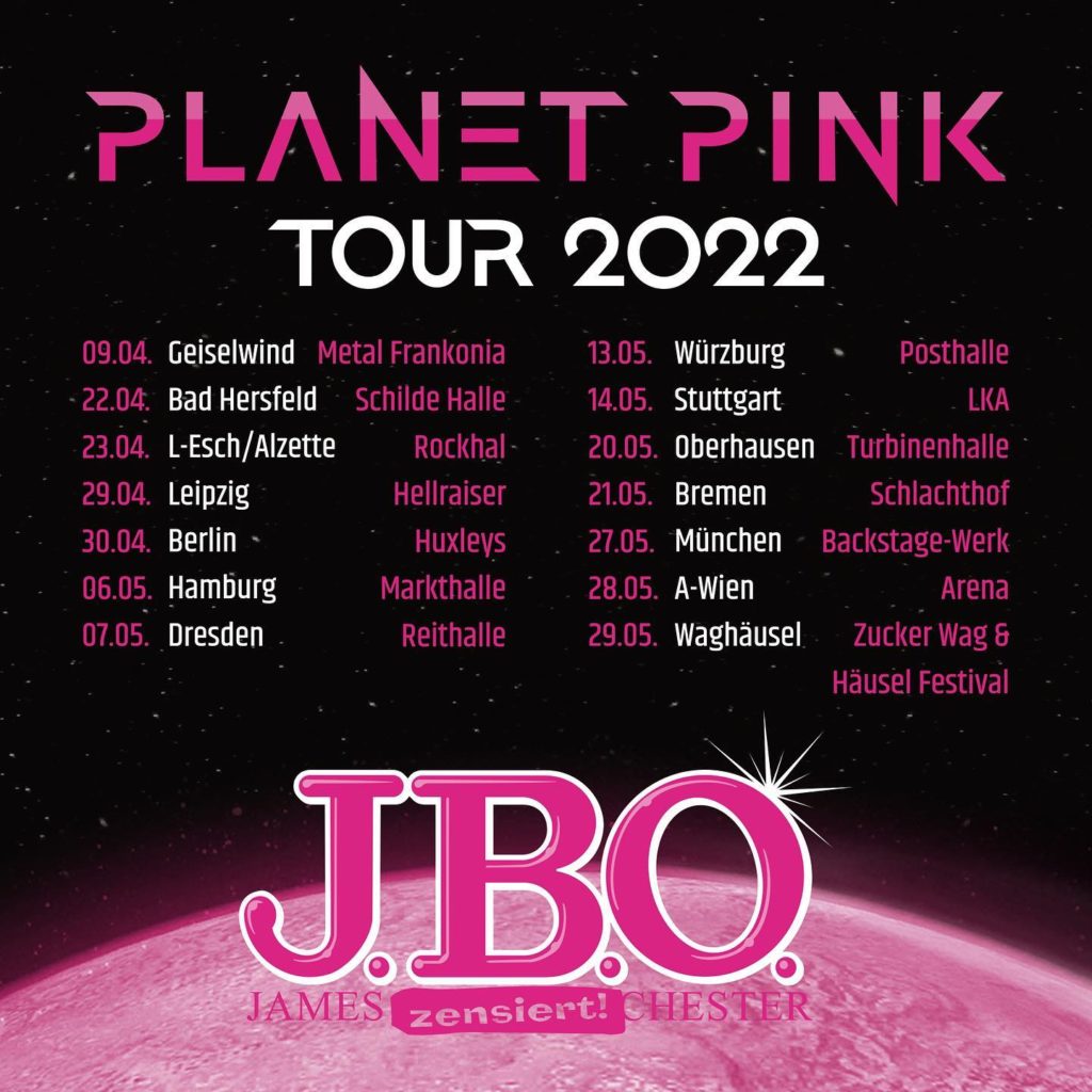 Planet Pink 2022: Samstag, 23. April 2022 - Rockhal, Esch-sur-Alzette