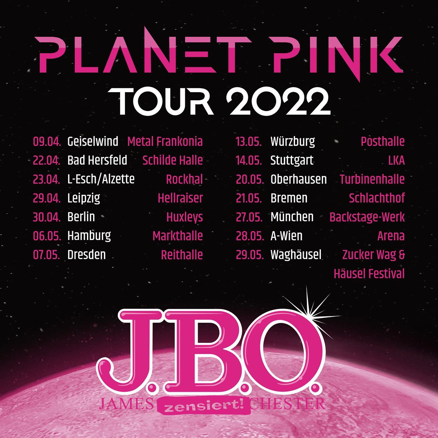 Instagram:Wir ziehen’s durch! Auf zum „Planet Pink“!
Wir wissen, es knarzt rechts und links. Wir können jeden Support gebrauchen!