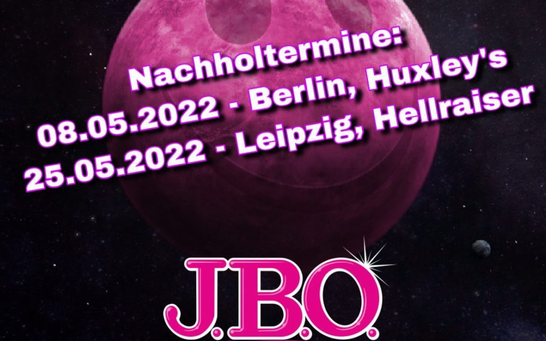 Instagram: Wir sind froh, dass wir für beide Konzerte nun Nachholtermine haben…