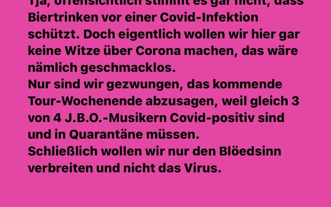 Instagram: Scheiße… Grüße aus der Isolation… 🙄😩