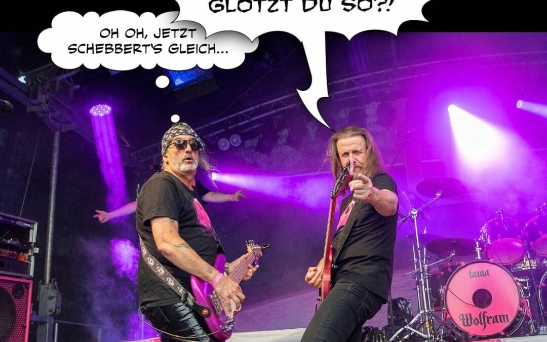 Instagram: Mit manchen Musikern ist nicht gut Kirschen essen… 😁 (woh…