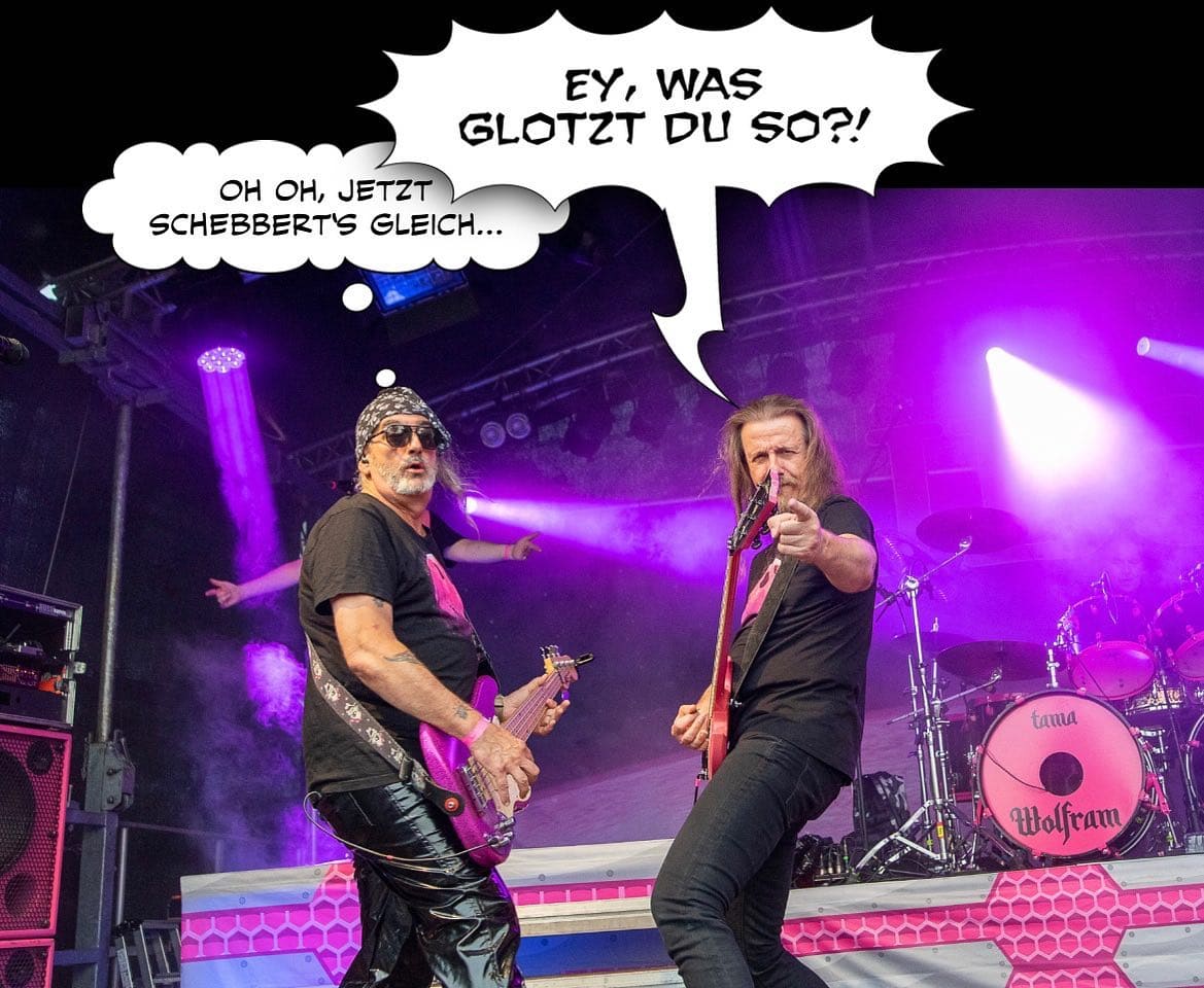 Instagram: Mit manchen Musikern ist nicht gut Kirschen essen… 😁 (woh...