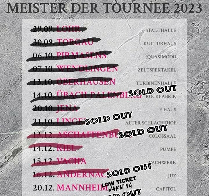 Instagram: Wir würden jetzt mal eine allgemeine „Low Ticket“-Warnung……